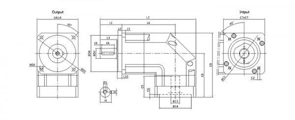 松下伺服電機專用減速機